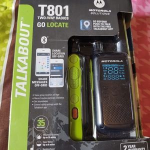 T801 2- Way Radios,, TALK ABOUT,NIP